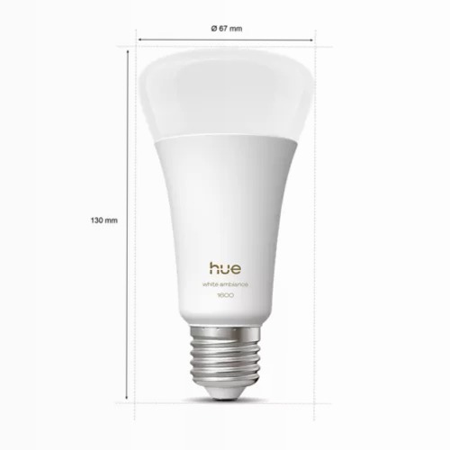 A67 - Lampadina LED E27 1600 Lumen