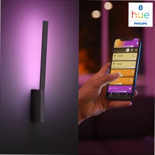 Luce da parete Liane - Illumina con Stile e Intelligenza Nero
