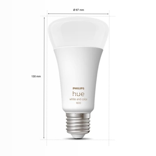 A67 - lampadina connessa E27 - 1600