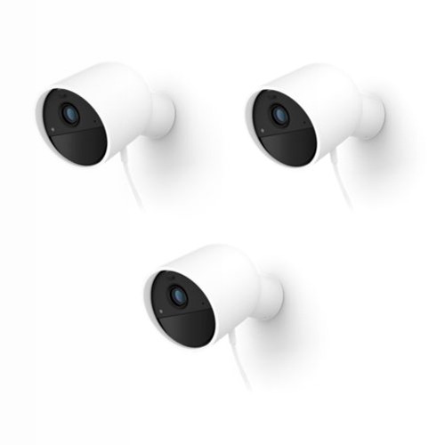 3 Telecamere Cablate Hue Secure