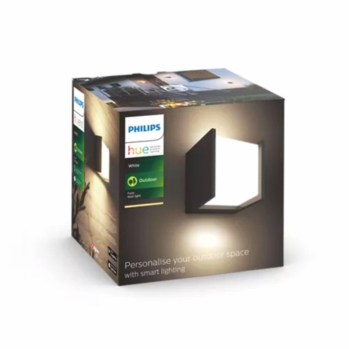 Lampada da parete Fuzo per esterni Nero