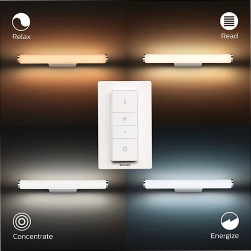 Luce specchio Adore Philips Hue Bianco
