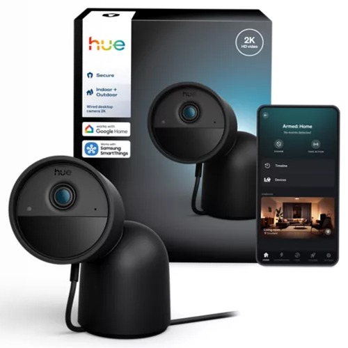 Videocamera Desktop Secure 2K Philips Hue