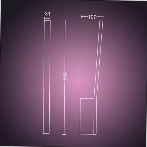 Luce da parete Liane - Illumina con Stile e Intelligenza Bianco