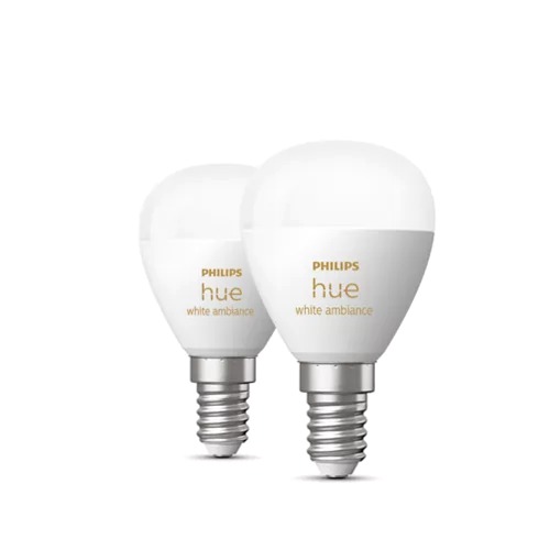 Sferetta - Lampadina connessa E14 Philips Hue