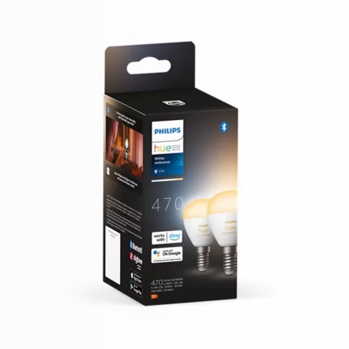 Sferetta - Lampadina connessa E14 Philips Hue