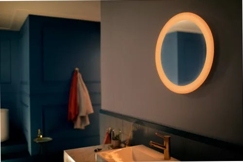 Specchio illuminato Adore Philips Hue Bianco