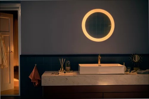 Specchio illuminato Adore Philips Hue Bianco