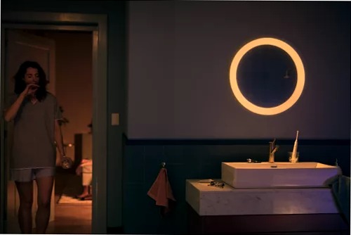 Specchio illuminato Adore Philips Hue Bianco