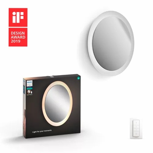 Specchio illuminato Adore Philips Hue Bianco