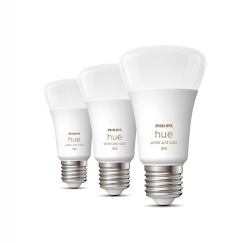 A60 - Lampadina connessa E27 - 800 (confezione da 3)