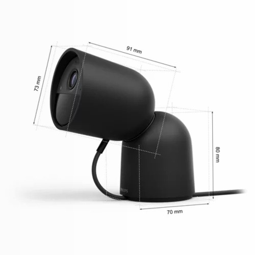 Videocamera Secure da appoggio con cavo