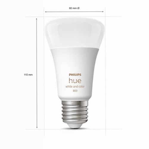 A60 - Lampadina connessa E27 - 800