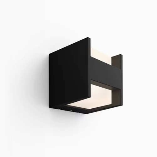 Lampada da parete Fuzo per esterni Nero