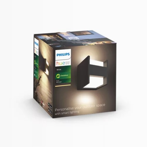 Lampada da parete Fuzo per esterni Nero