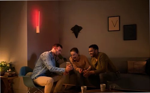 Luce da parete Liane Philips Hue Nero
