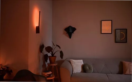 Luce da parete Liane Philips Hue Nero