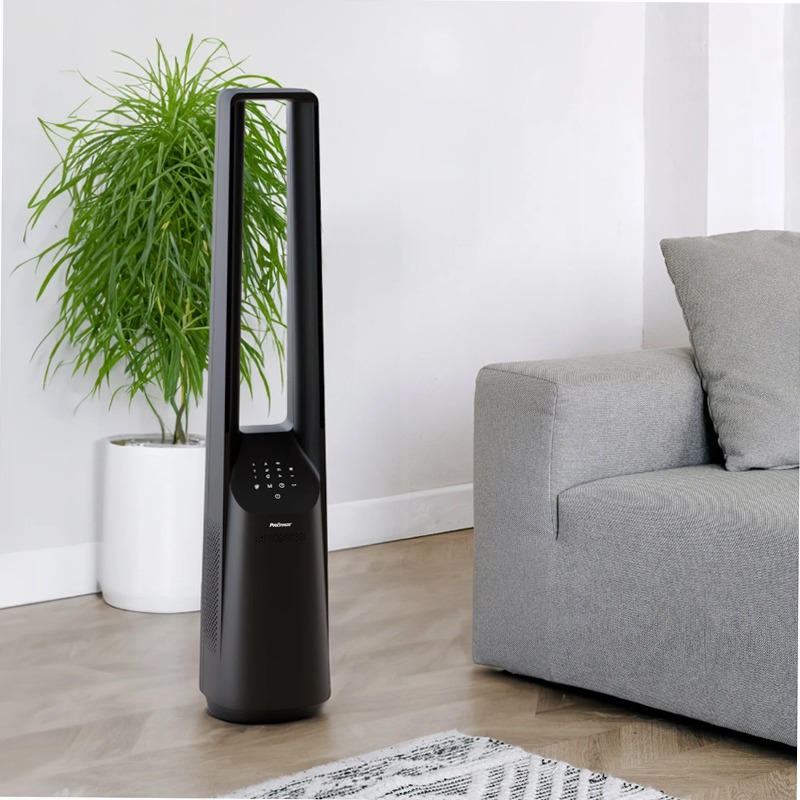 Ventilatore a torre senza lama da 40" - Nero