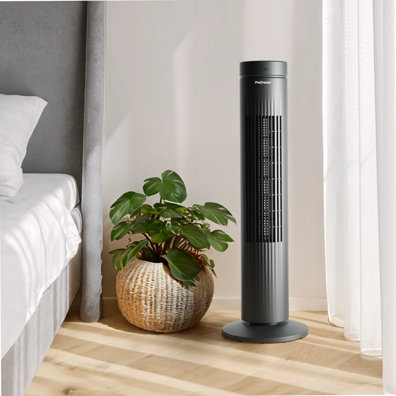 Ventilatore a torre oscillante 30"