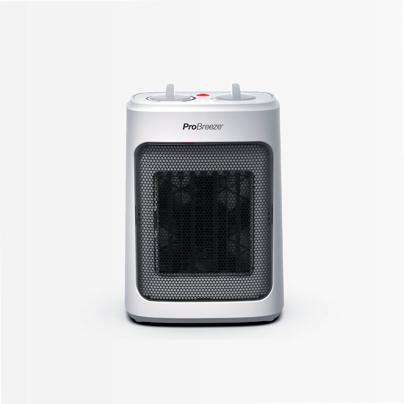Mini termoventilatore in ceramica da 2000 W - Bianco