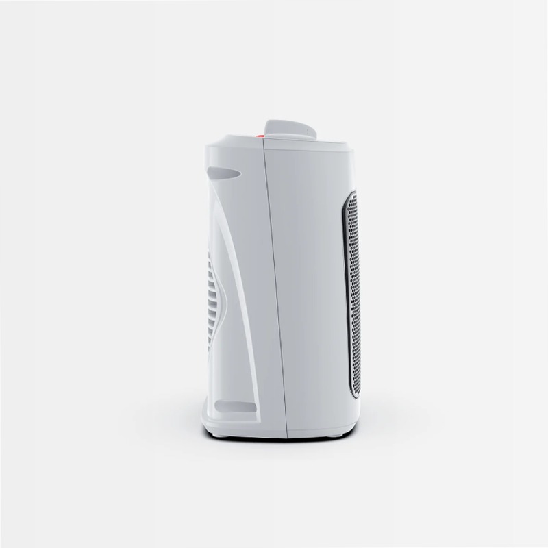 Mini termoventilatore in ceramica da 2000 W - Bianco