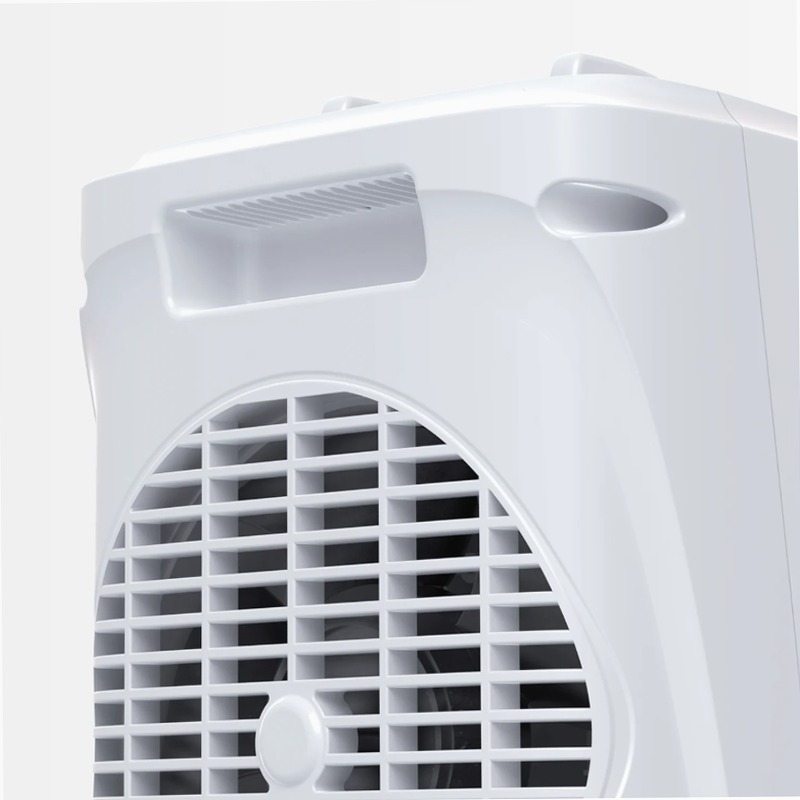 Mini termoventilatore in ceramica da 2000 W - Bianco