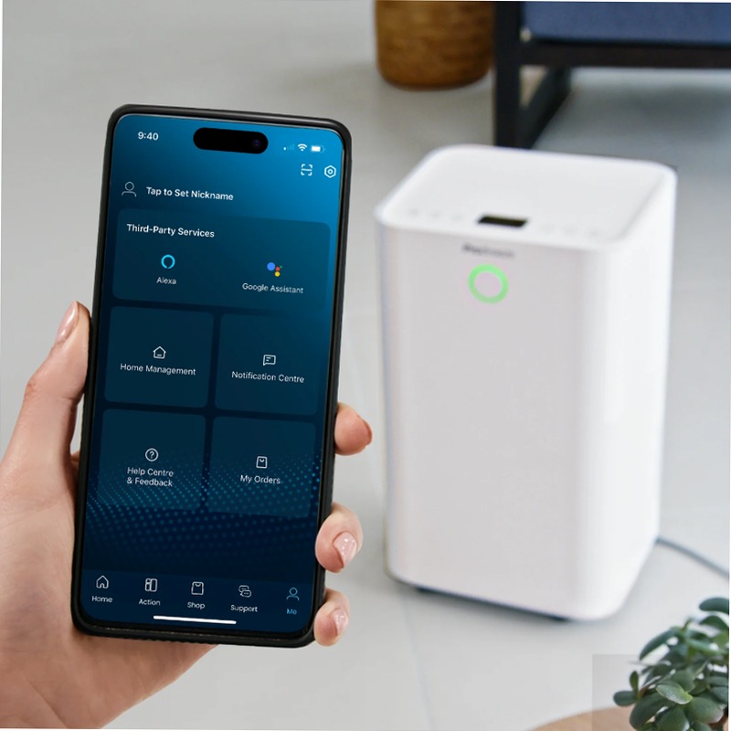 Deumidificatore OmniDry 12L: Soluzione intelligente per l'umidità