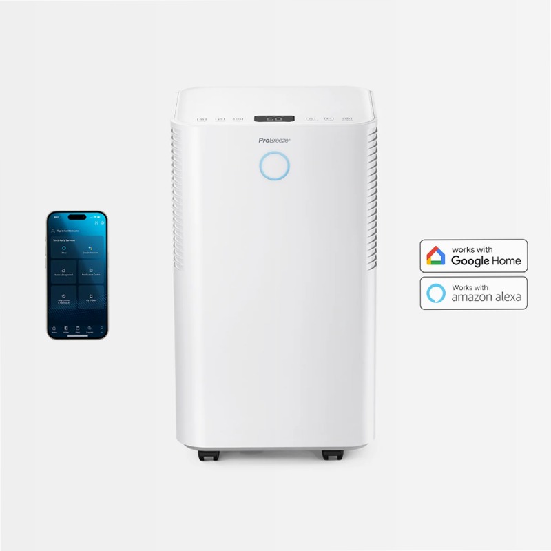 Deumidificatore OmniDry 12L: Soluzione intelligente per l'umidità