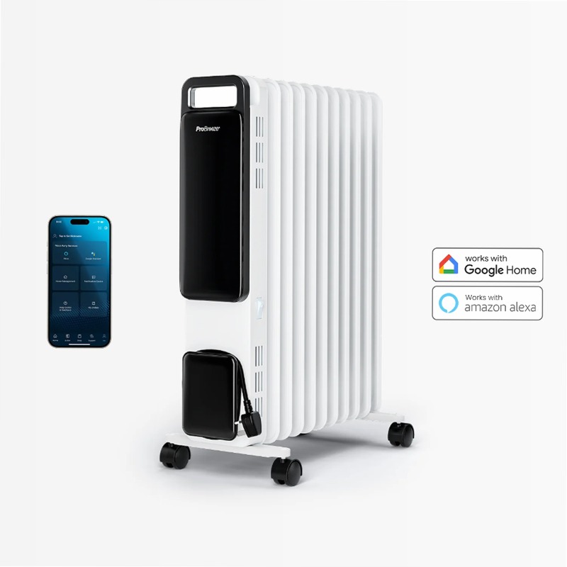 OmniWarm Radiatore a Olio 2500W - Bianco