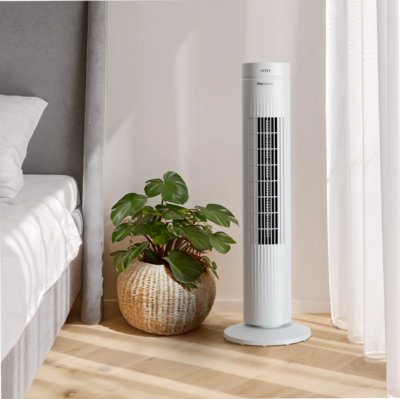 Ventilatore a torre oscillante 30"