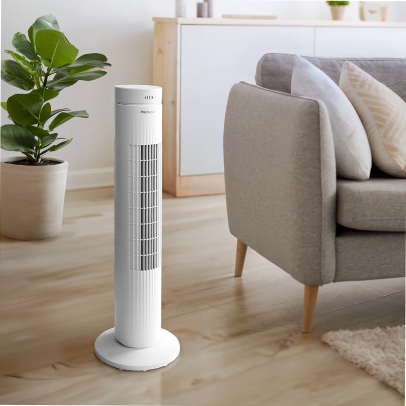 Ventilatore a torre oscillante 30"