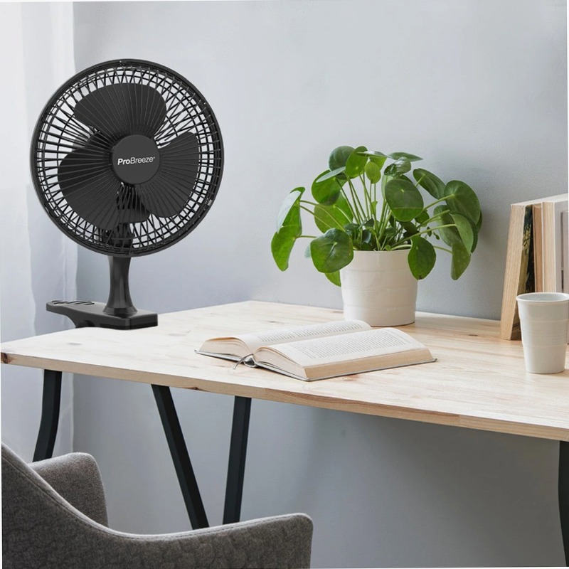 Mini ventilatore a clip 6"