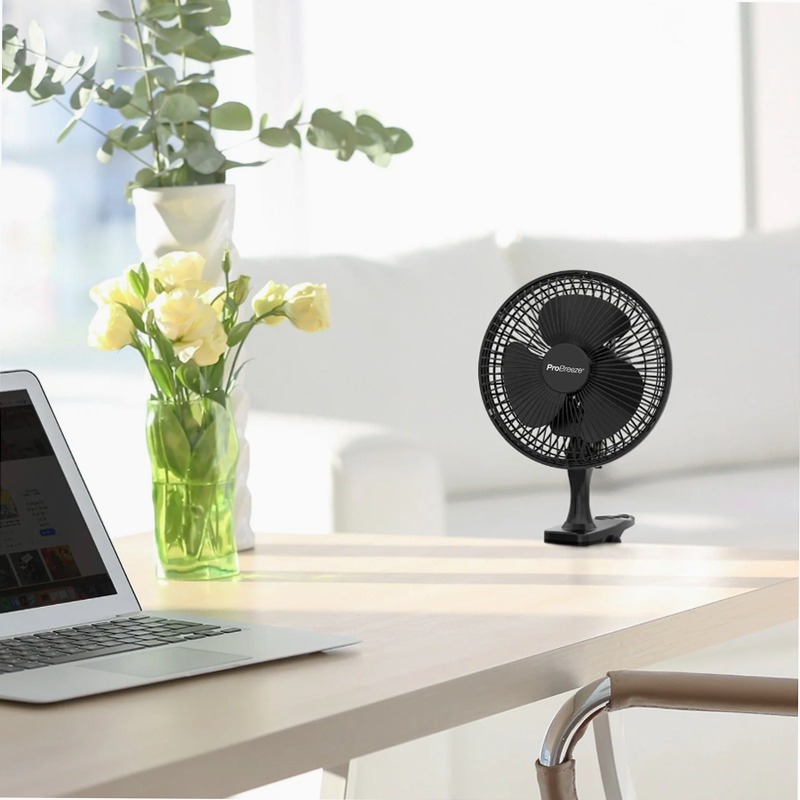 Mini ventilatore a clip 6"