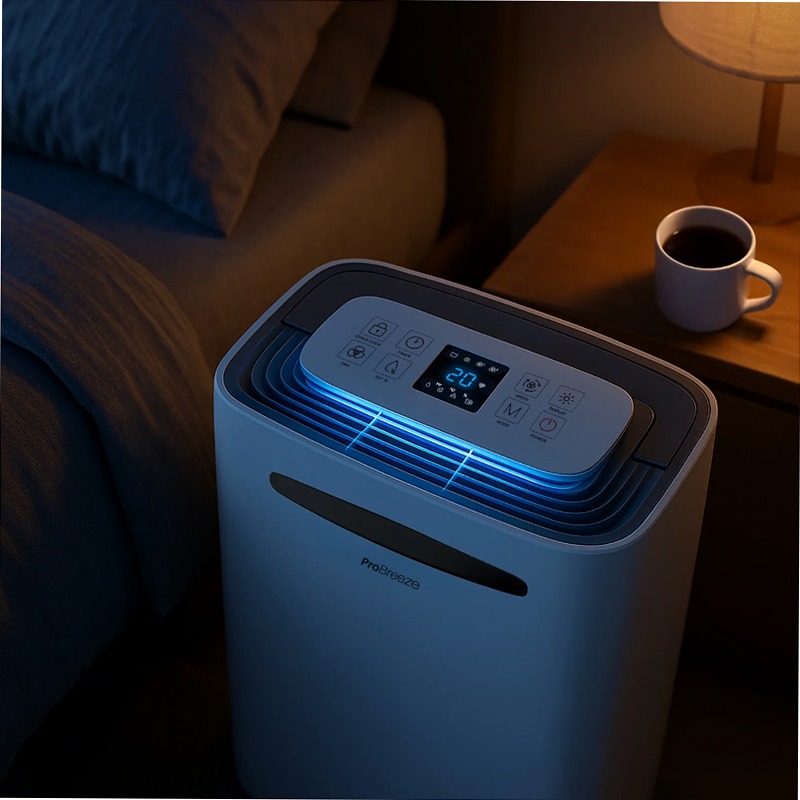 Deumidificatore 25L: Asciugamento rapido e efficiente