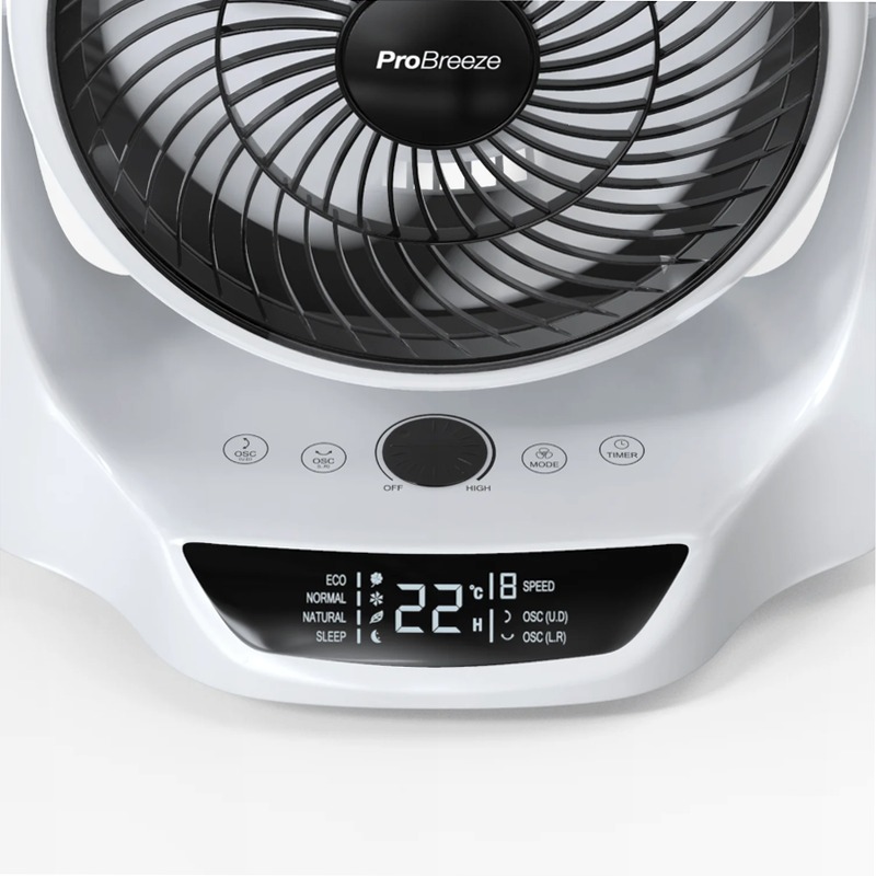 Ventola di circolazione dell'aria CC da 10"