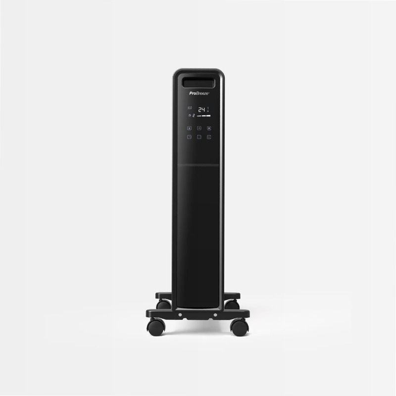 Radiatore digitale oil-free da 2000 W - nero
