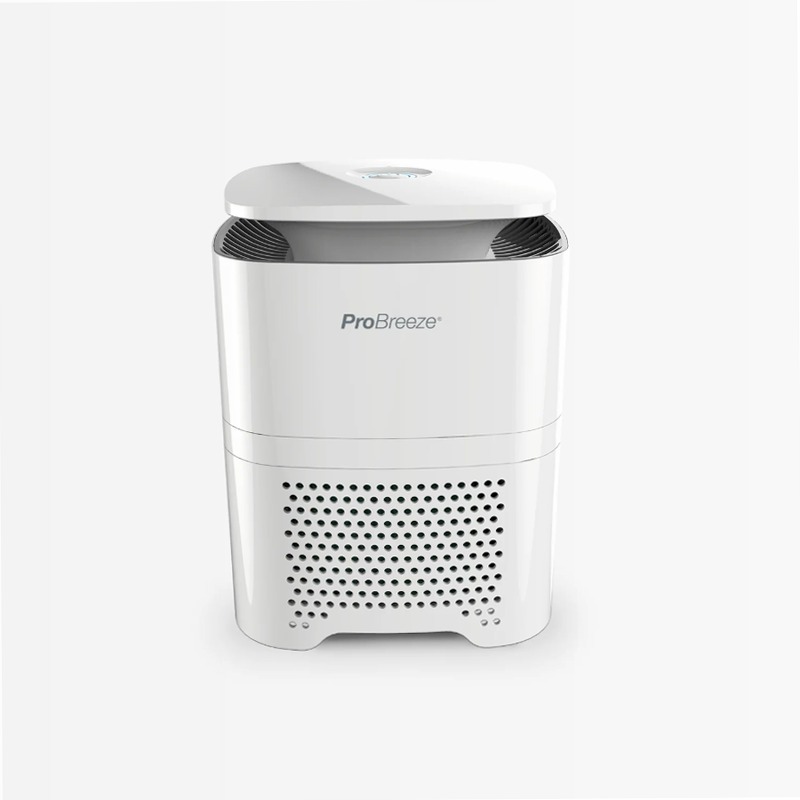 Purificatore d'aria 4 in 1: vero filtro HEPA con generatore di ioni negativi