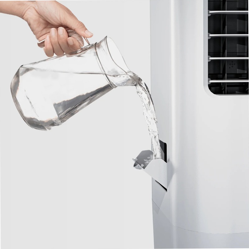 Raffreddatore d'aria portatile: 4 modalità, 3 velocità & display LED