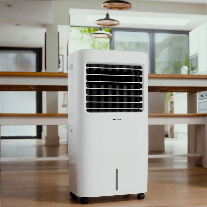 Raffreddatore d'aria portatile: 4 modalità, 3 velocità & display LED