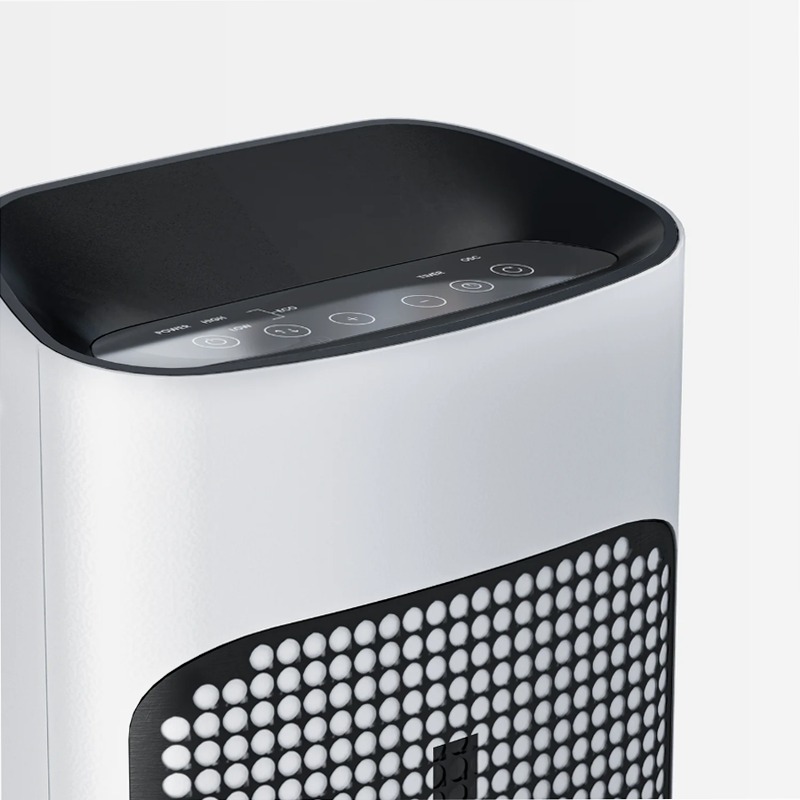 Termoventilatore a torre in ceramica: riscaldamento veloce e sicuro