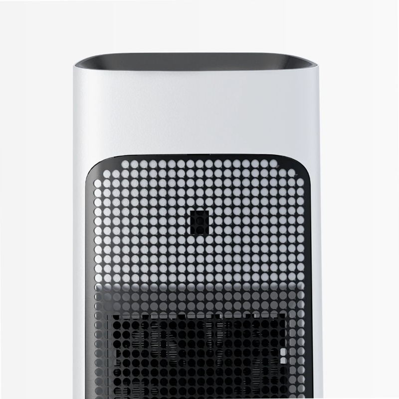 Termoventilatore a torre in ceramica da 2000 W Bianco