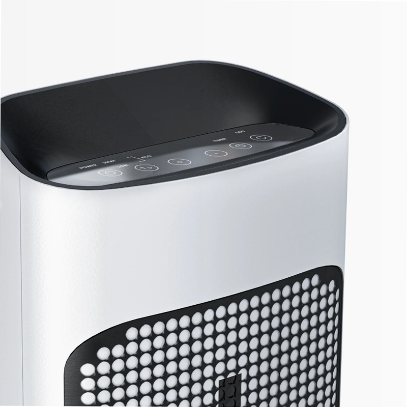 Termoventilatore a torre in ceramica da 2000 W Bianco