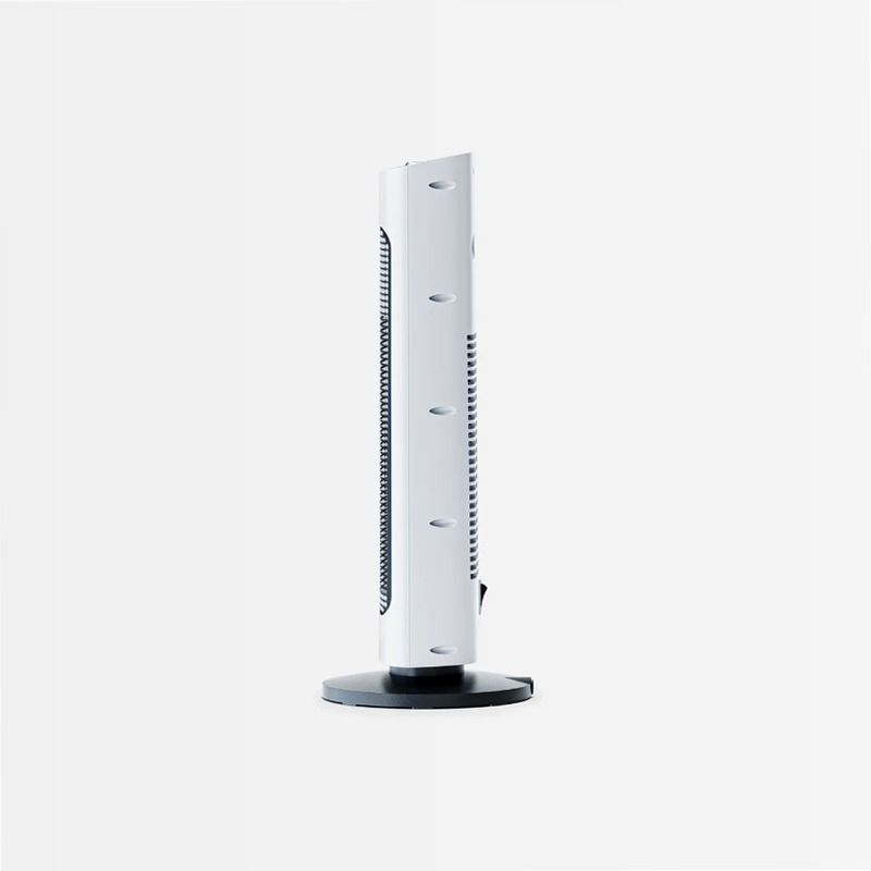 Termoventilatore a torre in ceramica da 2000 W Bianco