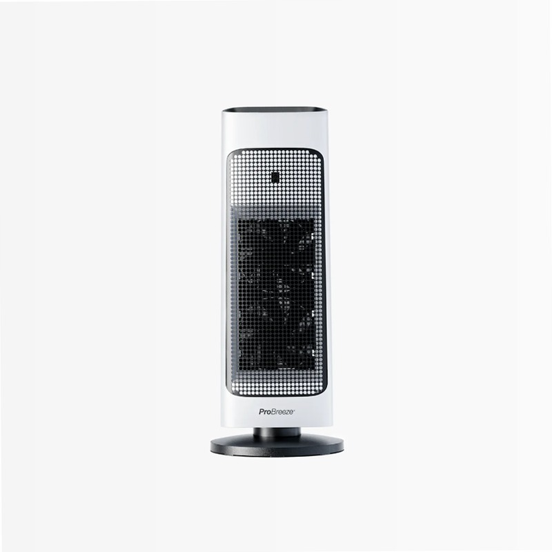 Termoventilatore a torre in ceramica da 2000 W Bianco