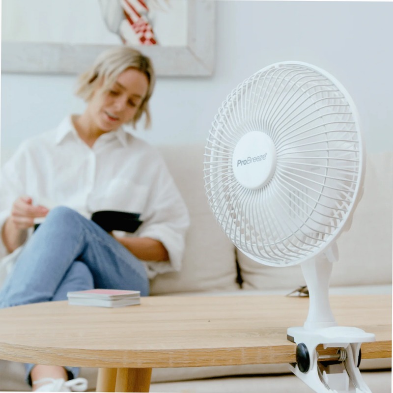 6" Mini Ventilatore a Clip - Ultra Silenzioso & Alta Potenza