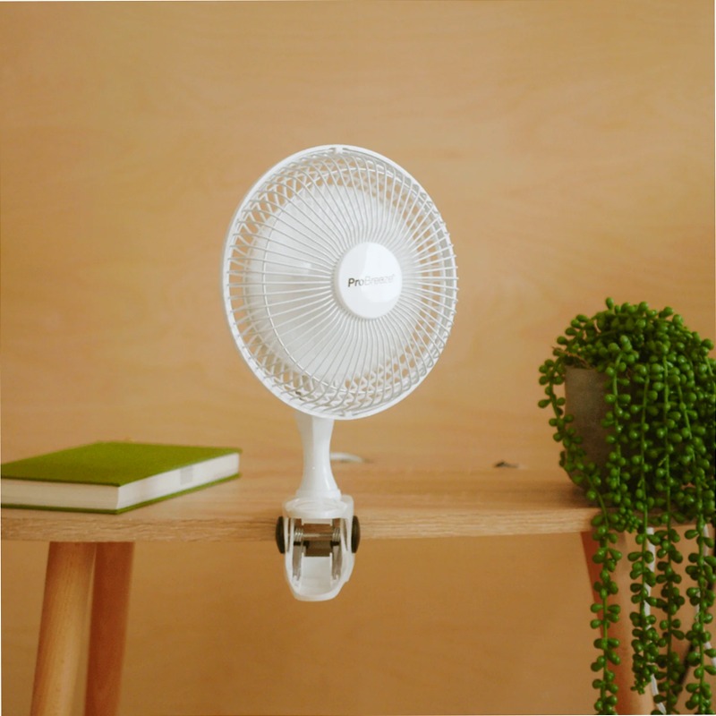 6" Mini Ventilatore a Clip - Ultra Silenzioso & Alta Potenza