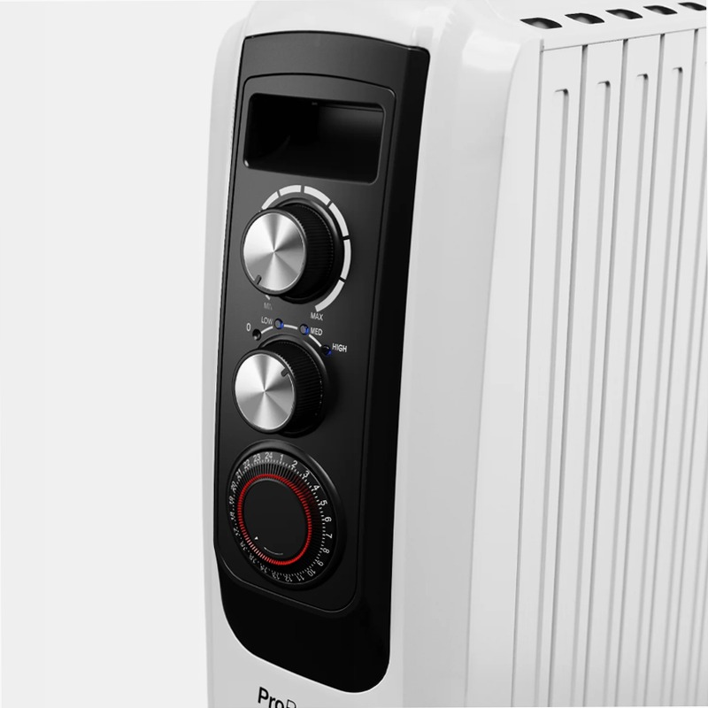 Radiatore olio 2000W con display digitale Beige