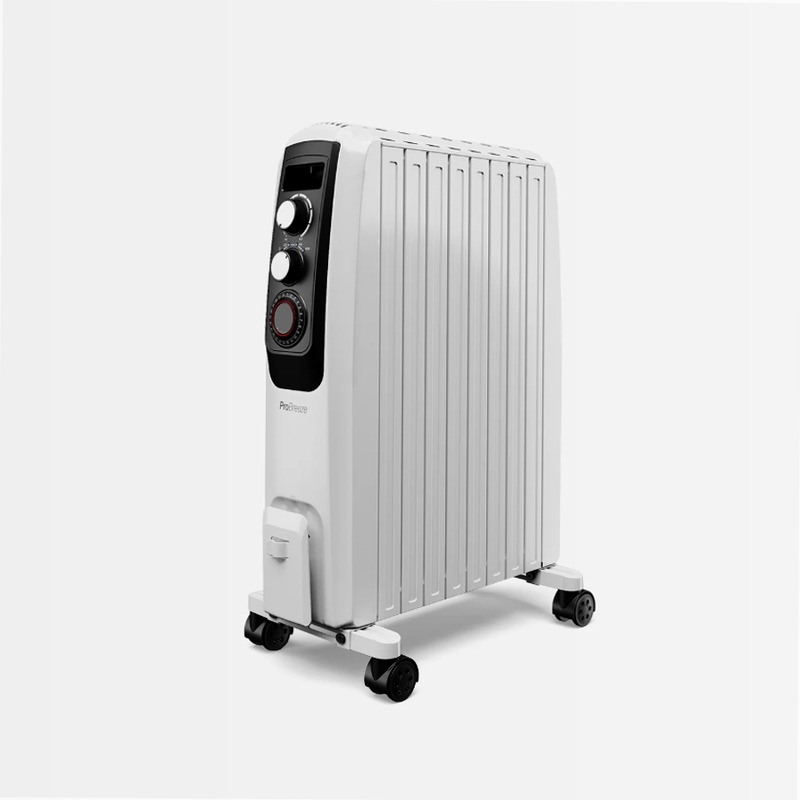 Radiatore olio 2000W con display digitale Beige