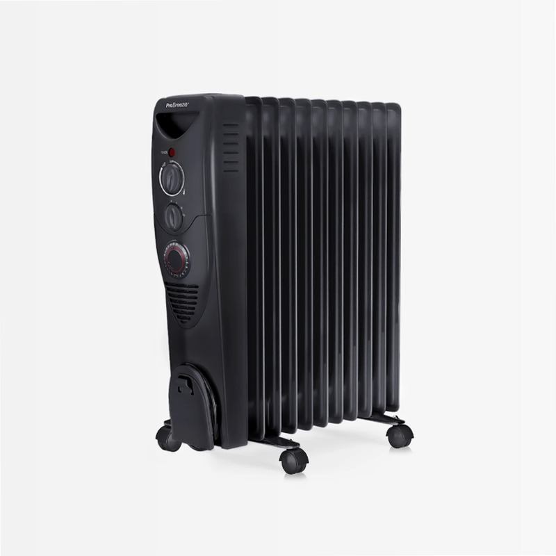 Radiatore ad olio da 2500 W - nero