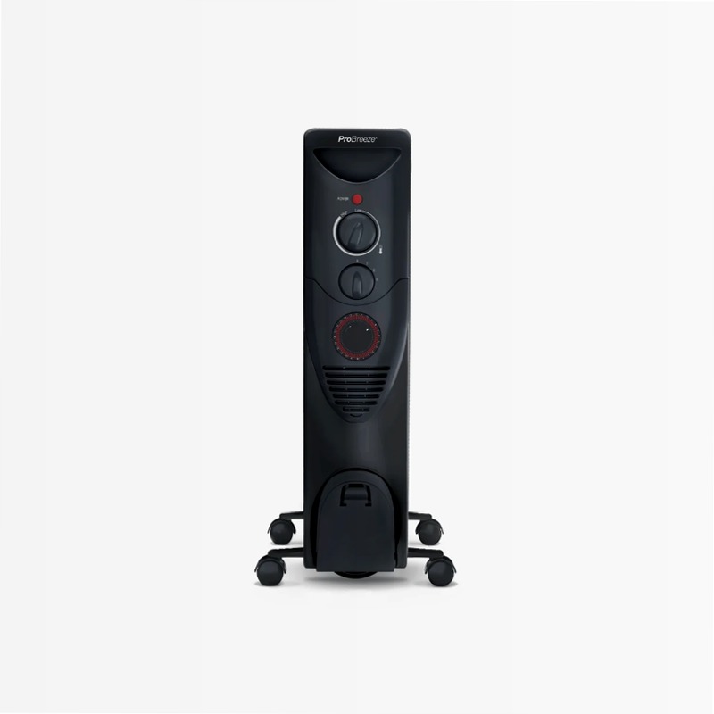Radiatore ad olio da 2500 W - nero